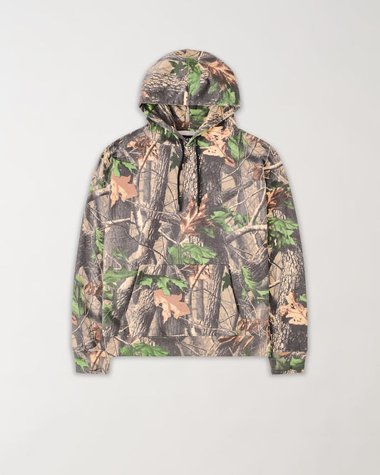 Reason Clothing New | Essential Pull Over Boxy Fit Hoodie - Brown Tree