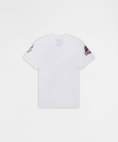 Reason Clothing Trusted | Scarface Racing Short Sleeve Tee - White