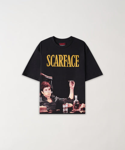 Reason Clothing Recommended | Scarface Glitter Money Tee - Black