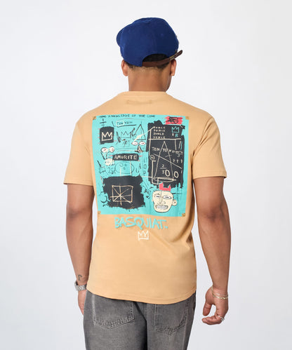Reason Clothing Sale | Basquiat Equal Pi Tee - Khaki