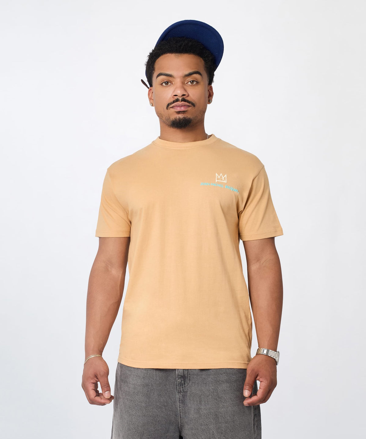 Reason Clothing Sale | Basquiat Equal Pi Tee - Khaki