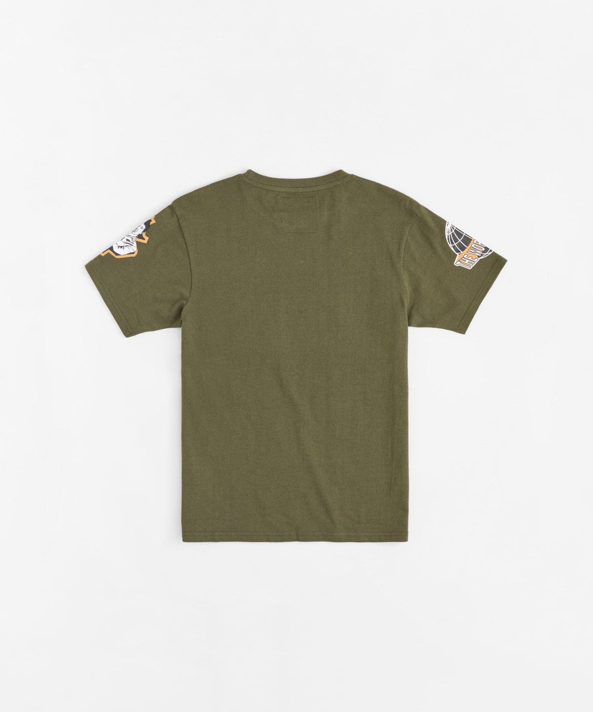 Reason Clothing Essential | Scarface Racing Short Sleeve Tee - Olive Green