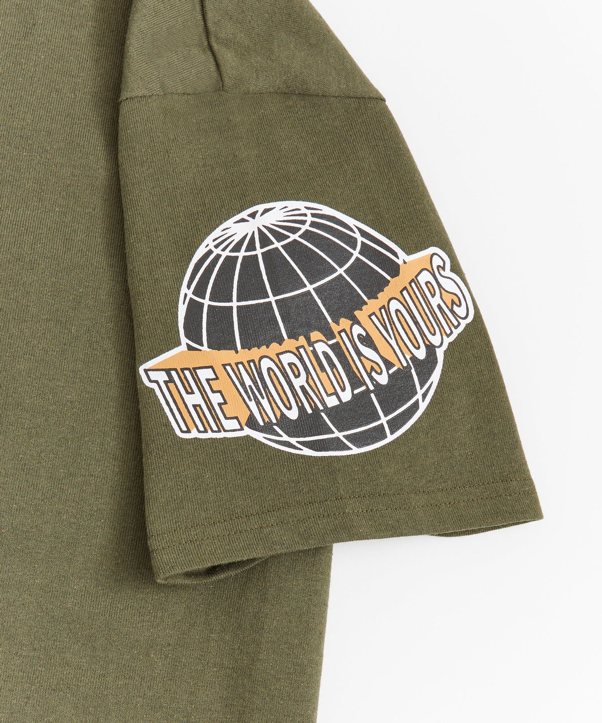 Reason Clothing Essential | Scarface Racing Short Sleeve Tee - Olive Green