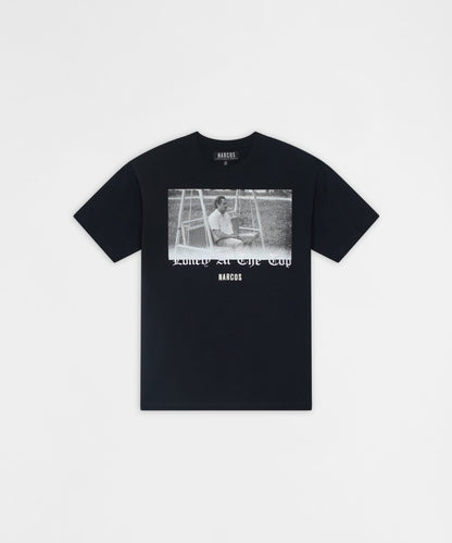 Reason Clothing Discount | Narcos Lonely At The Top Graphic Short Sleeve Tee - Black