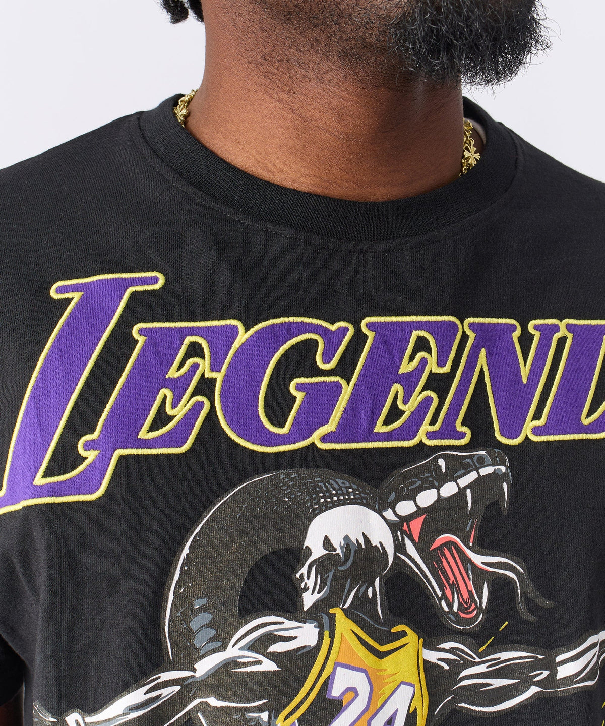 Reason Clothing Popular | Legends Graphic Short Sleeve Tee - Black