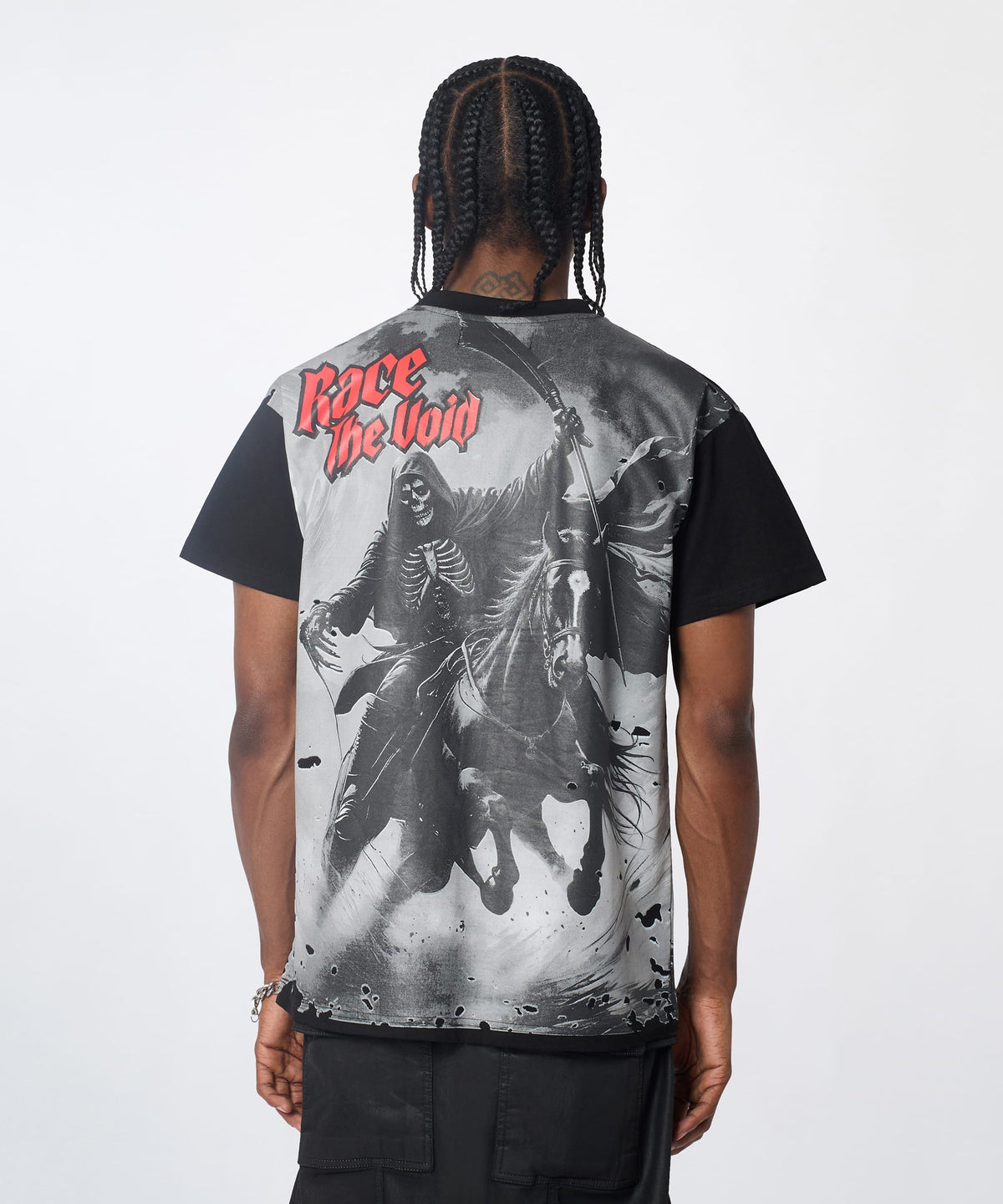 Reason Clothing Deals | Speed Of Sin Graphic Short Sleeve Tee - Black