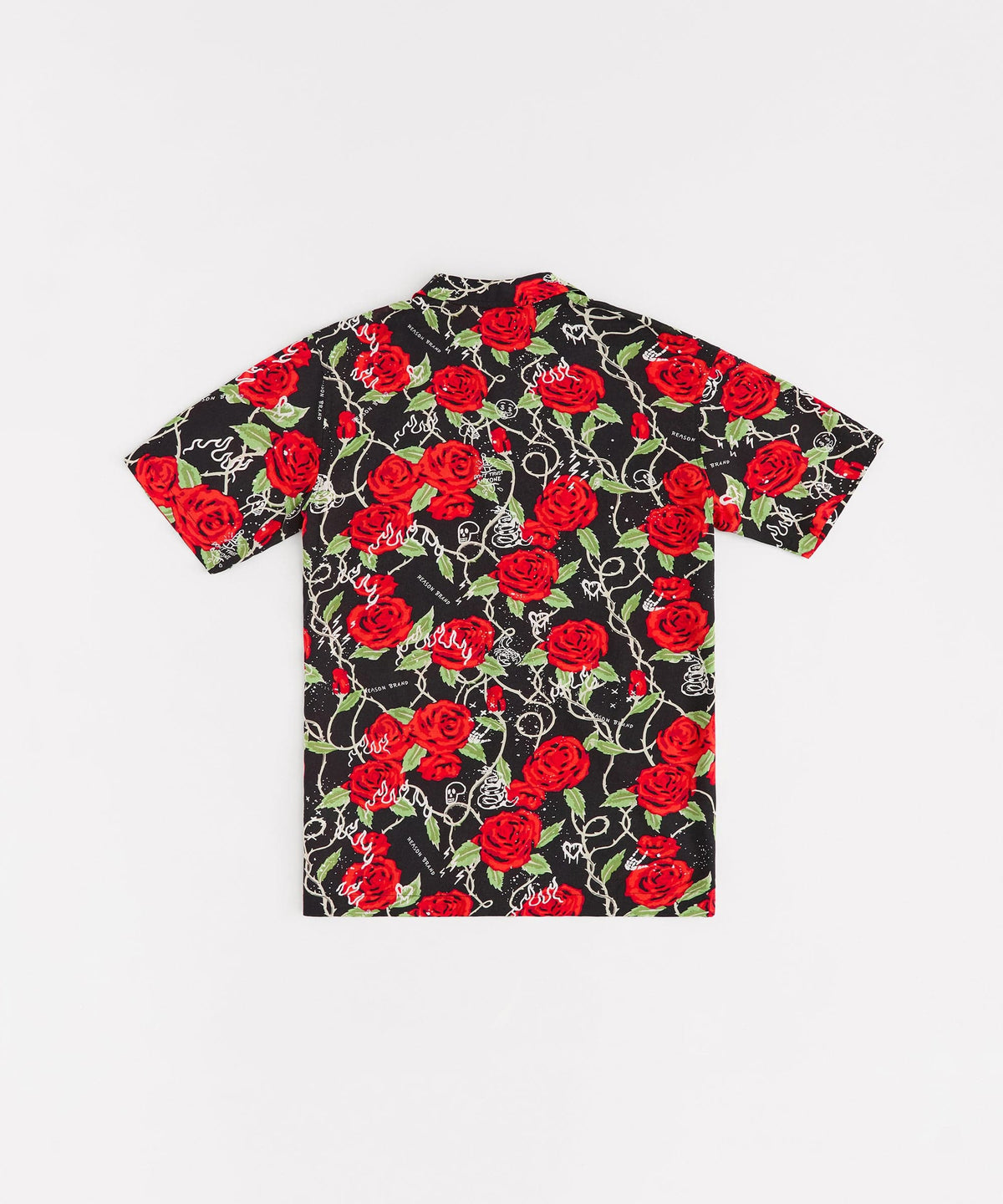 Reason Clothing Latest | Harper Shirt Allover Print Short Sleeve Button Down Shirt