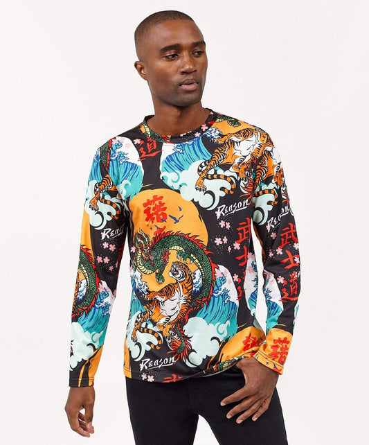 Reason Clothing Premium | Dragon Long Sleeve Tee
