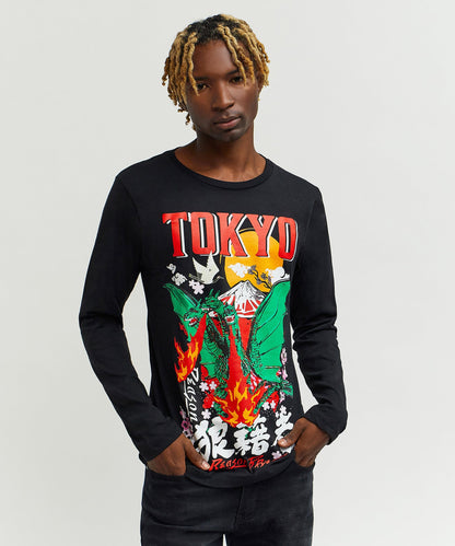 Reason Clothing Quality | Burn Up Ls Tee
