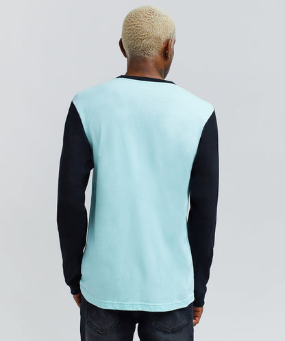 Reason Clothing Discount | Tommy Long Sleeve Tee - Blue