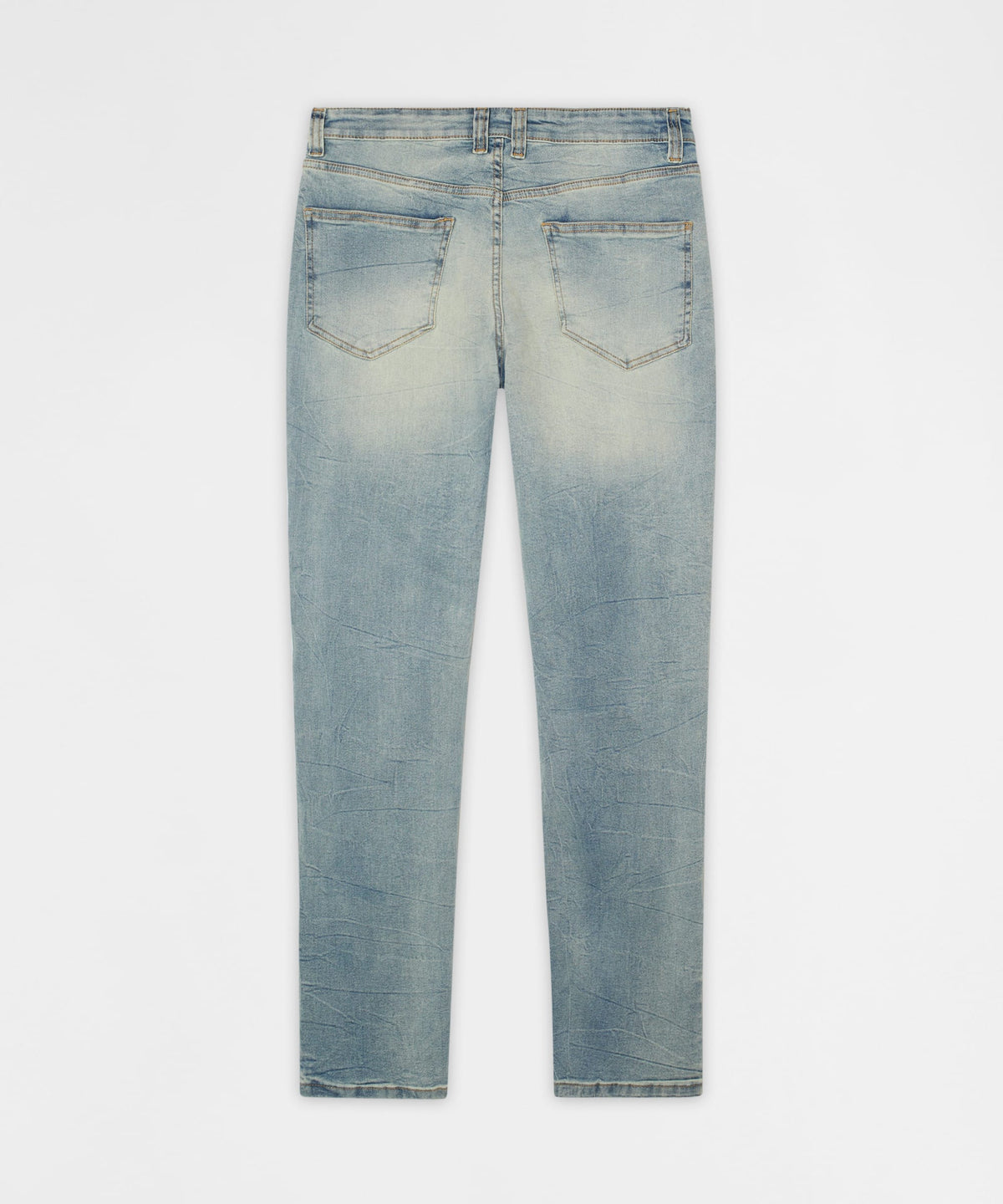 Reason Clothing Hot Sale | Essential Distressed Skinny Jeans - Medium Blue