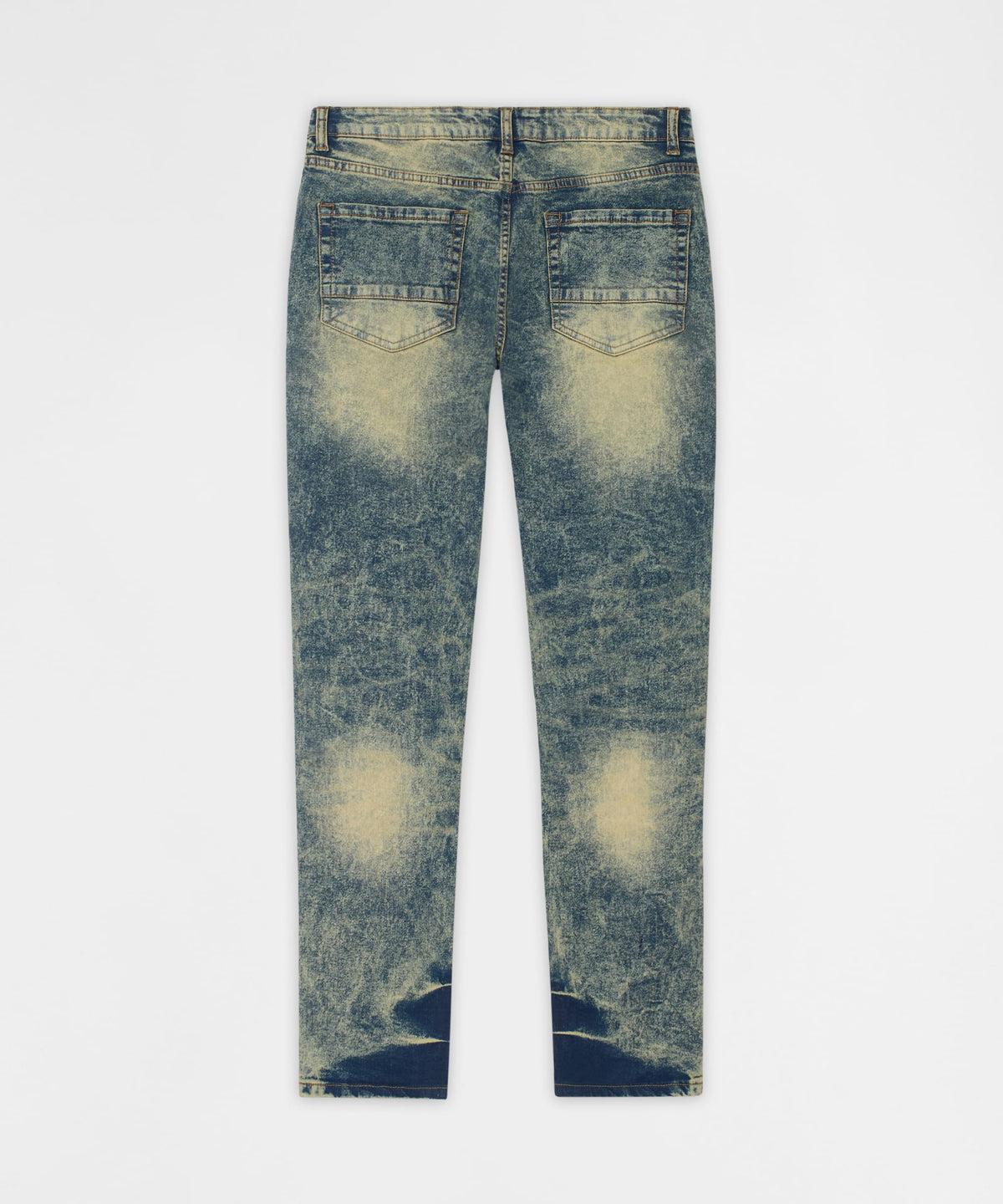Reason Clothing Discount | Hookey Distressed Skinny Jeans - Light Indigo