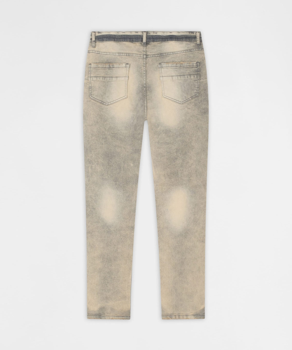 Reason Clothing Best Price | Desert Fade Distressed Skinny Jeans - Grey