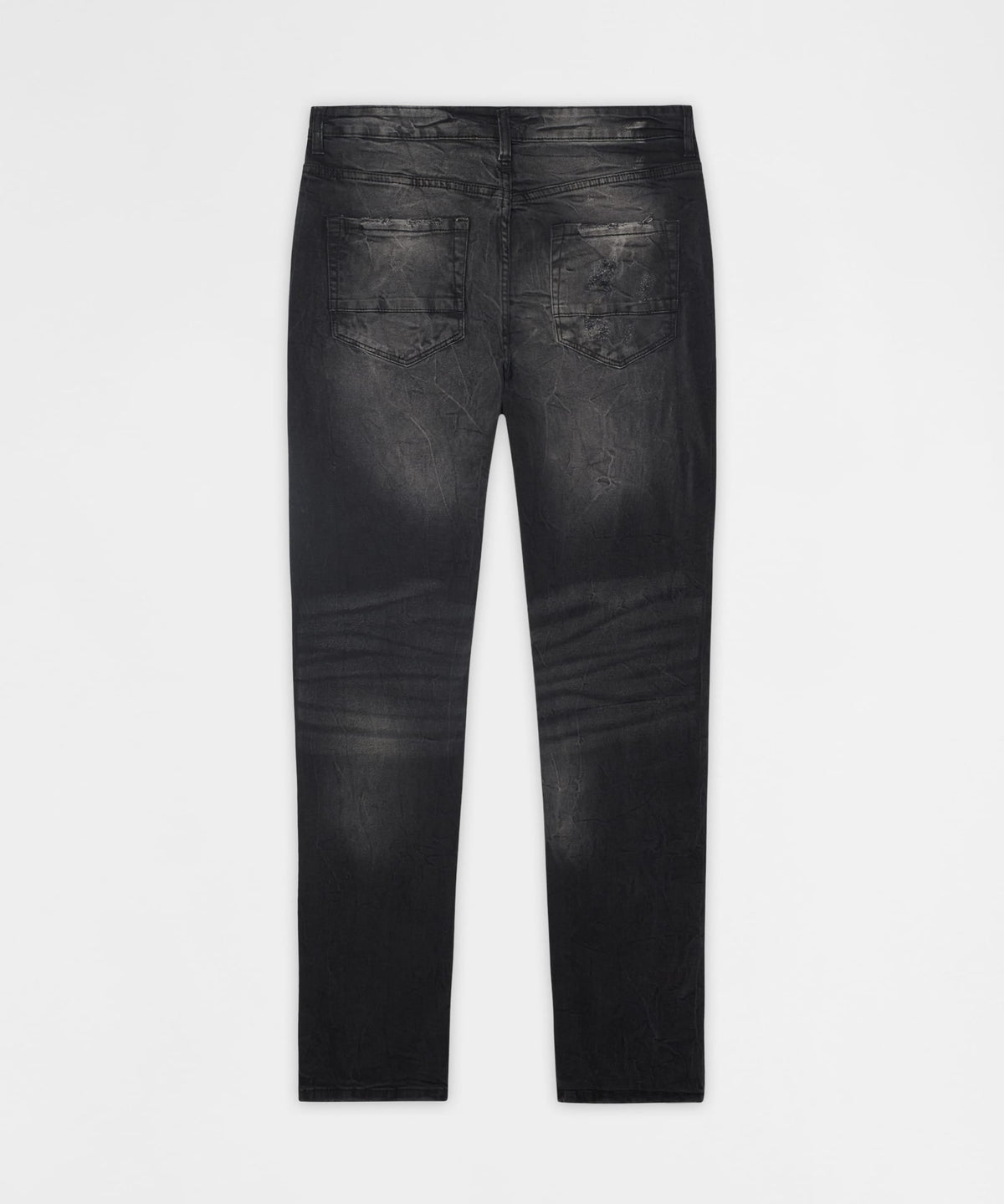 Reason Clothing Great Value | Renegade Distressed Skinny Jeans - Black