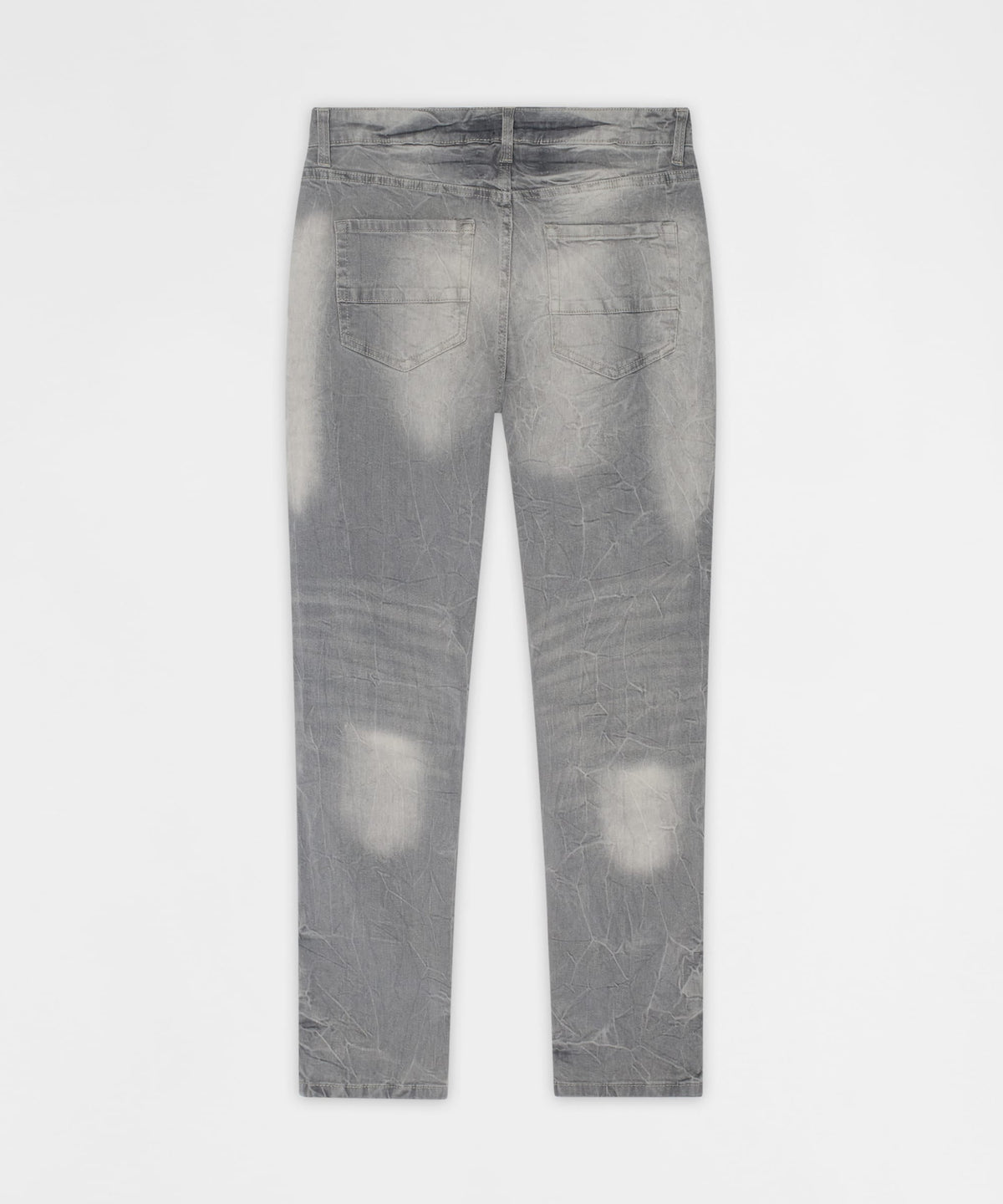 Reason Clothing Value | Ashfall Distressed Skinny Jeans - Grey