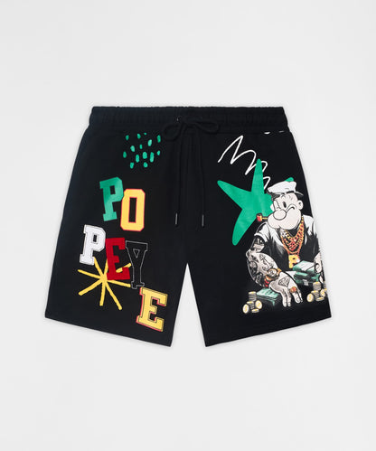 Reason Clothing Deals | Popeye Fleece Short