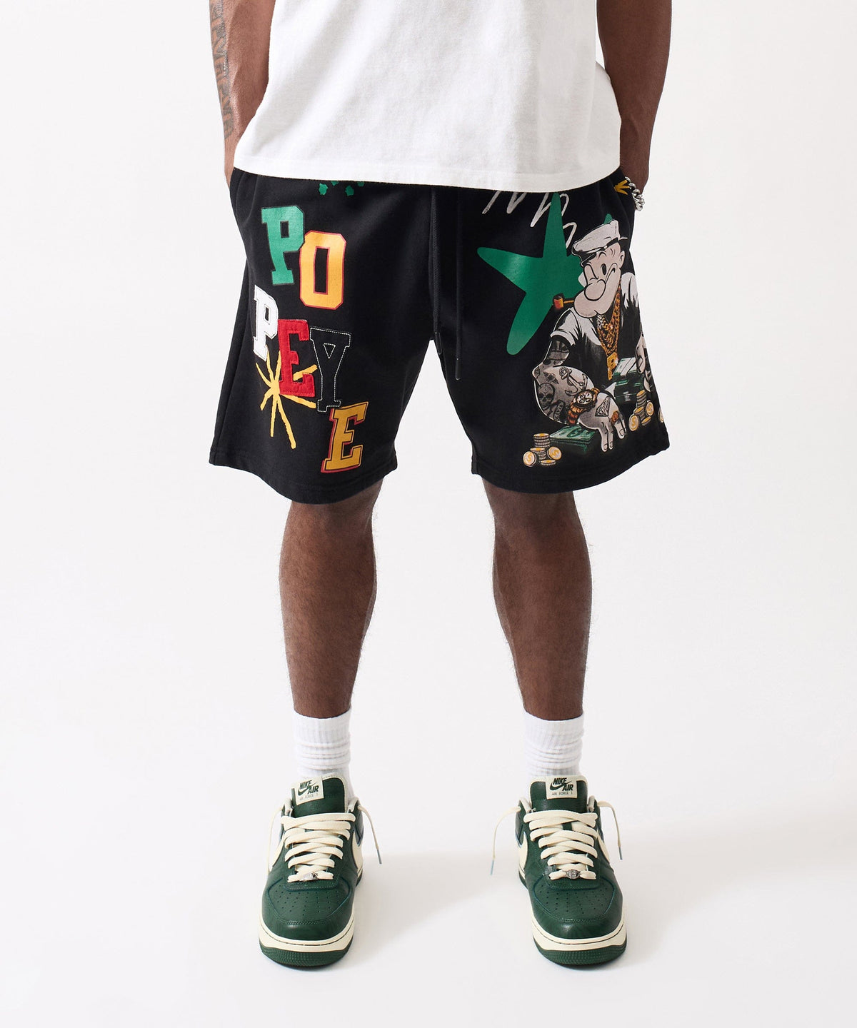 Reason Clothing Deals | Popeye Fleece Short