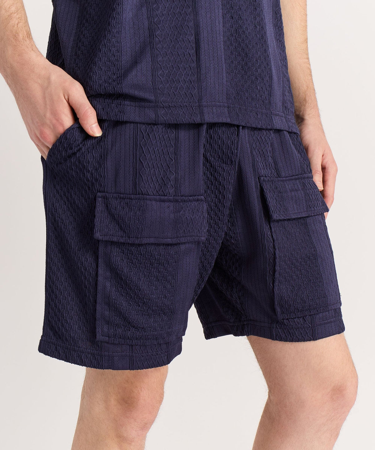 Reason Clothing Special Offer | Jacquard Knit Short
