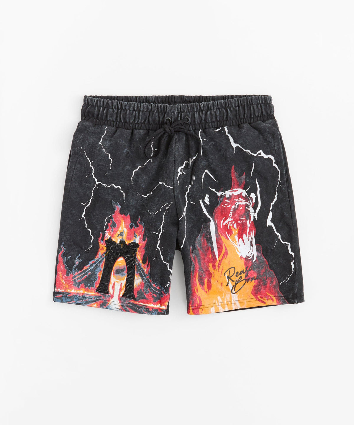 Reason Clothing Latest | Bridges Burn Fleece Short