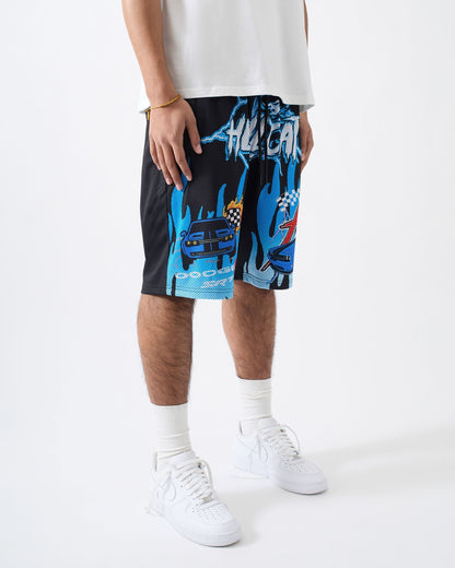 Reason Clothing Quality | Dodge Hellcat Mesh Short