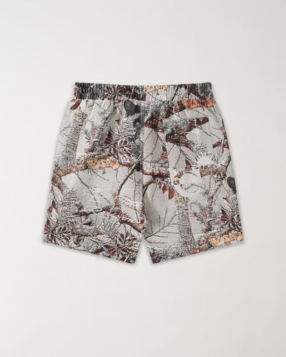 Reason Clothing Best Price | Woodland Tapestry Shorts - Cream