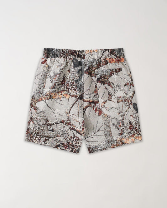 Reason Clothing Best Price | Woodland Tapestry Shorts - Cream