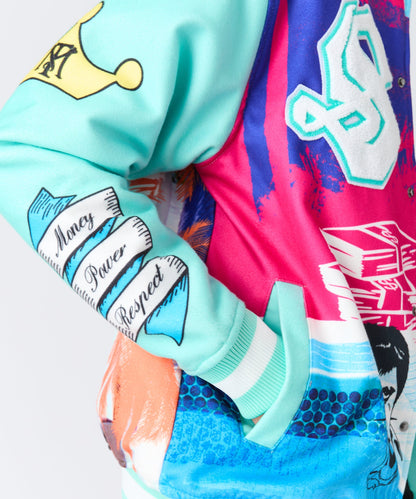 Reason Clothing Discount | Scarface Retro Bomber Jacket