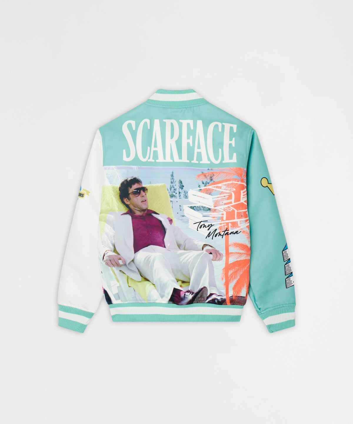 Reason Clothing Discount | Scarface Retro Bomber Jacket