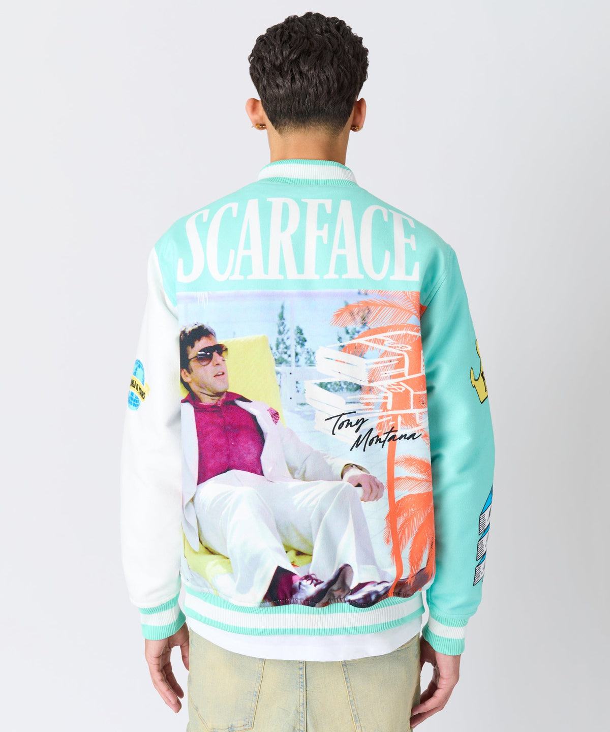 Reason Clothing Discount | Scarface Retro Bomber Jacket