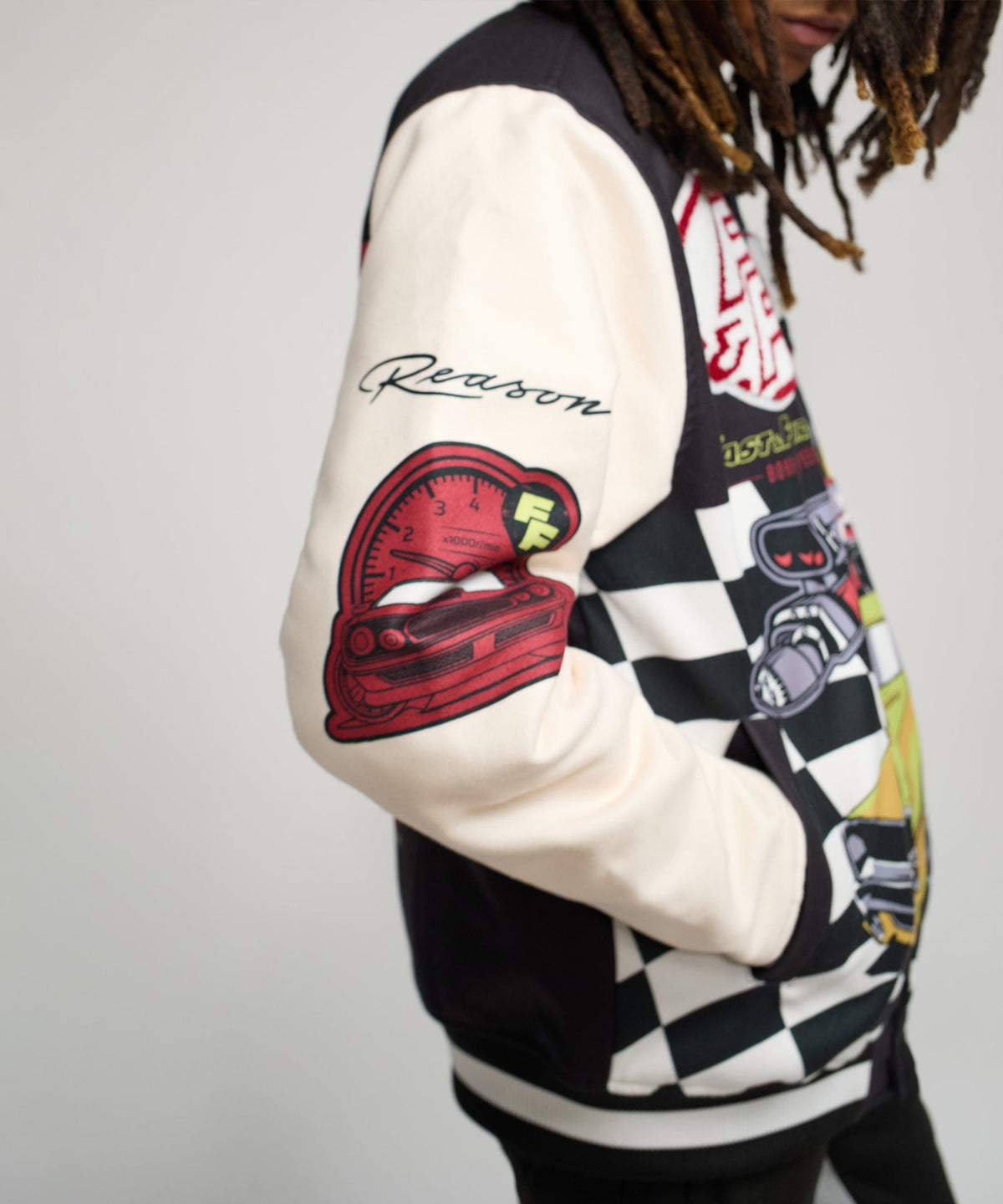 Reason Clothing Quality | Fast & Furious Varsity Jacket - Black