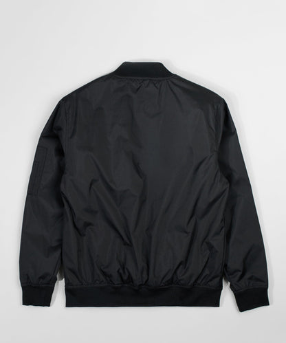 Reason Clothing Trending | Destroyer Nylon Bomber Jacket - Black