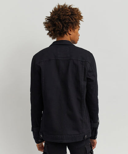 Reason Clothing Deals | Strapped Denim Jacket