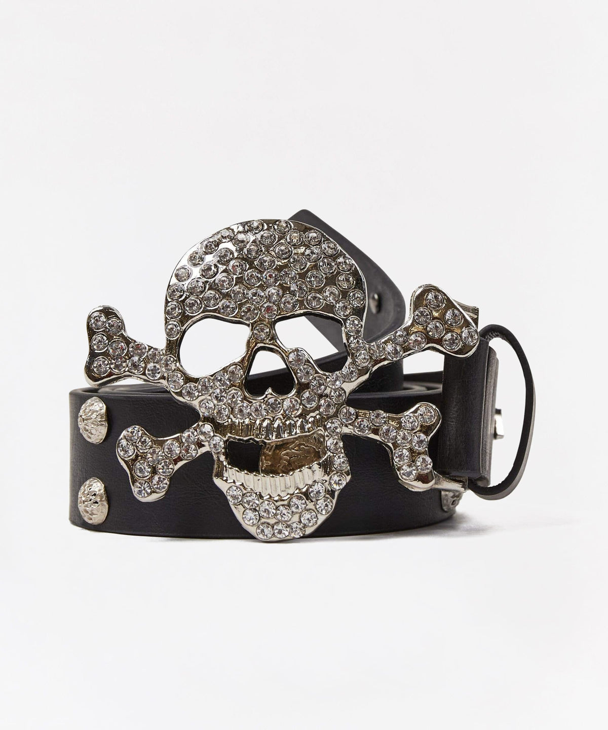 Reason Clothing Hot Sale | Skully Faux Leather Belt