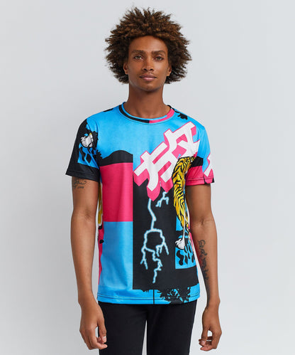Reason Clothing Premium | Surround Allover Print Graphic Tee
