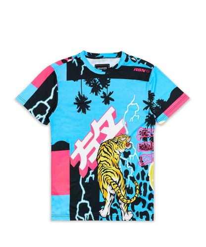 Reason Clothing Premium | Surround Allover Print Graphic Tee