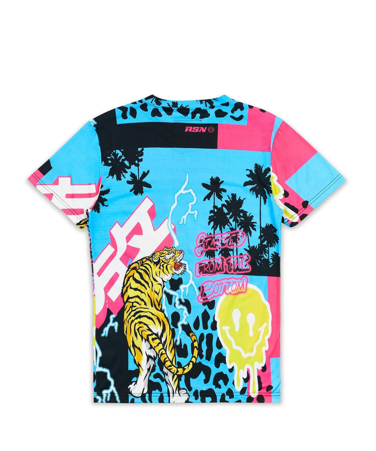 Reason Clothing Premium | Surround Allover Print Graphic Tee