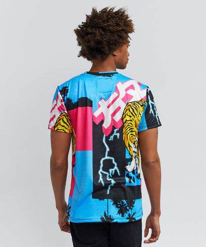 Reason Clothing Premium | Surround Allover Print Graphic Tee