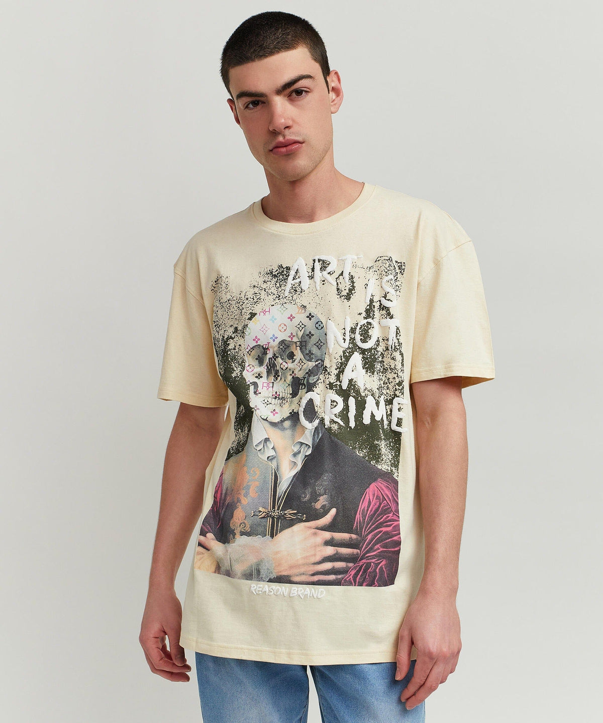 Reason Clothing Hot Sale | Art Is Not A Crime Tee
