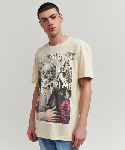 Reason Clothing Hot Sale | Art Is Not A Crime Tee