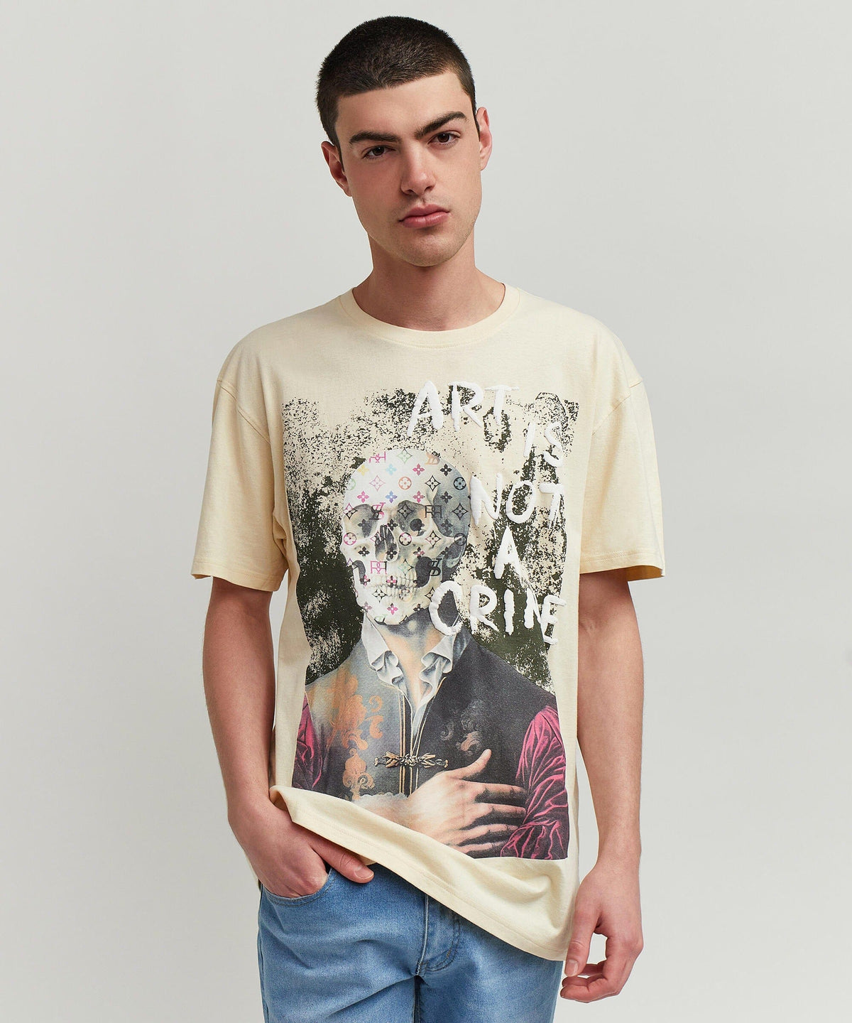 Reason Clothing Hot Sale | Art Is Not A Crime Tee