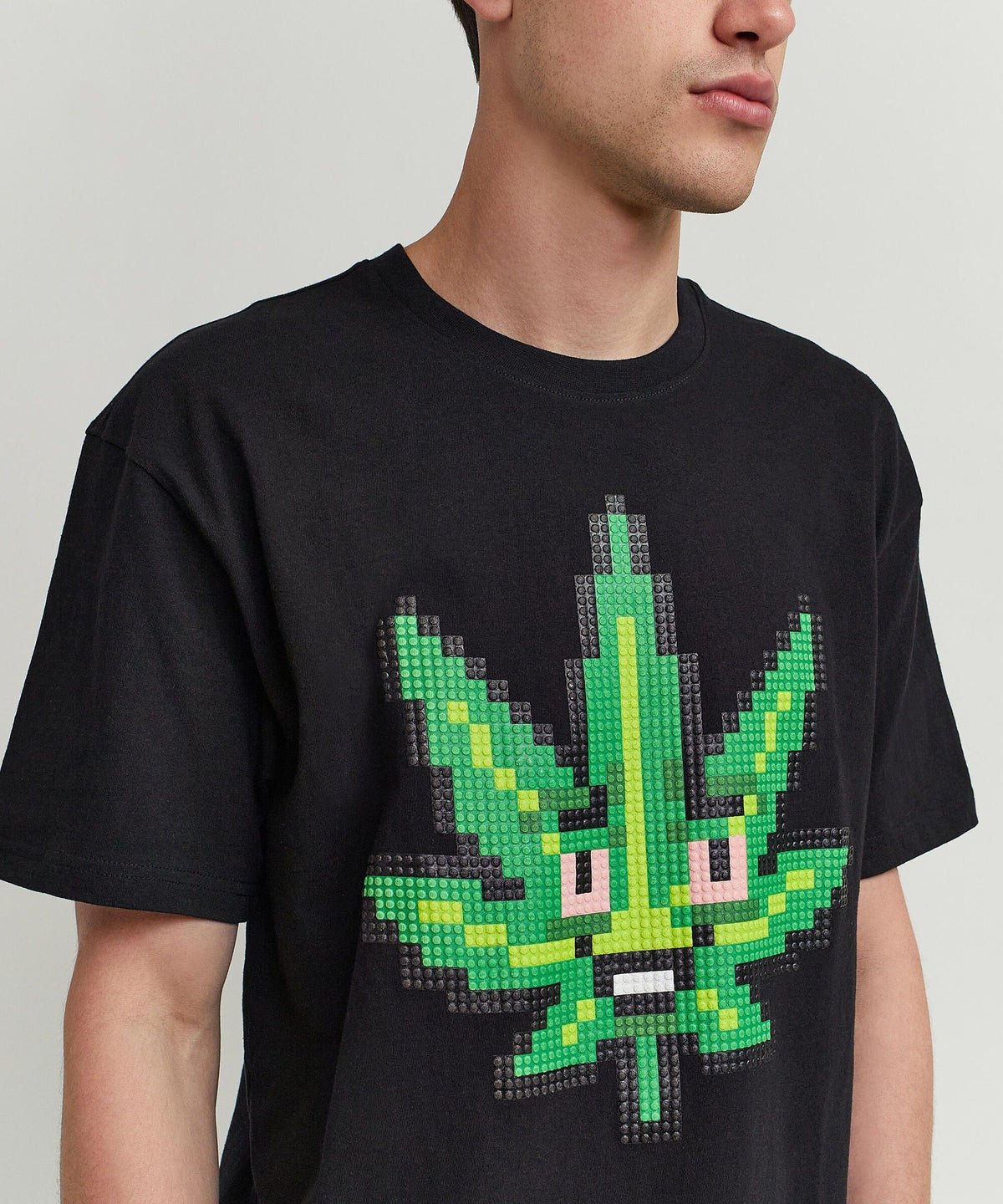 Reason Clothing Popular | Pixel Leaf Tee