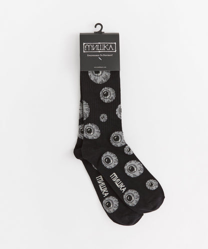 Reason Clothing Premium | Mishka Knit Socks - Black