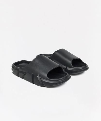 Reason Clothing Discount | Sculpted Solid Slides - Black