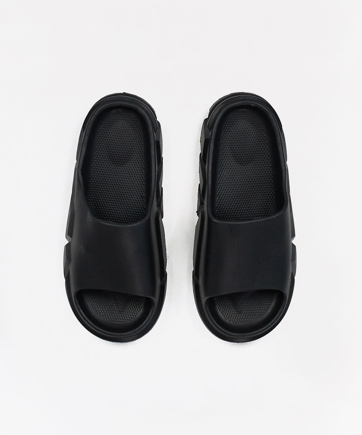 Reason Clothing Discount | Sculpted Solid Slides - Black