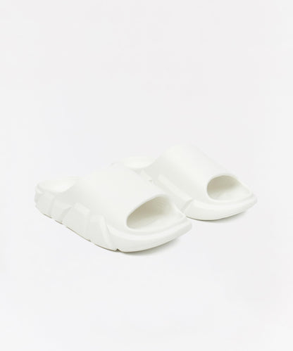 Reason Clothing Essential | Sculpted Solid Slides - White