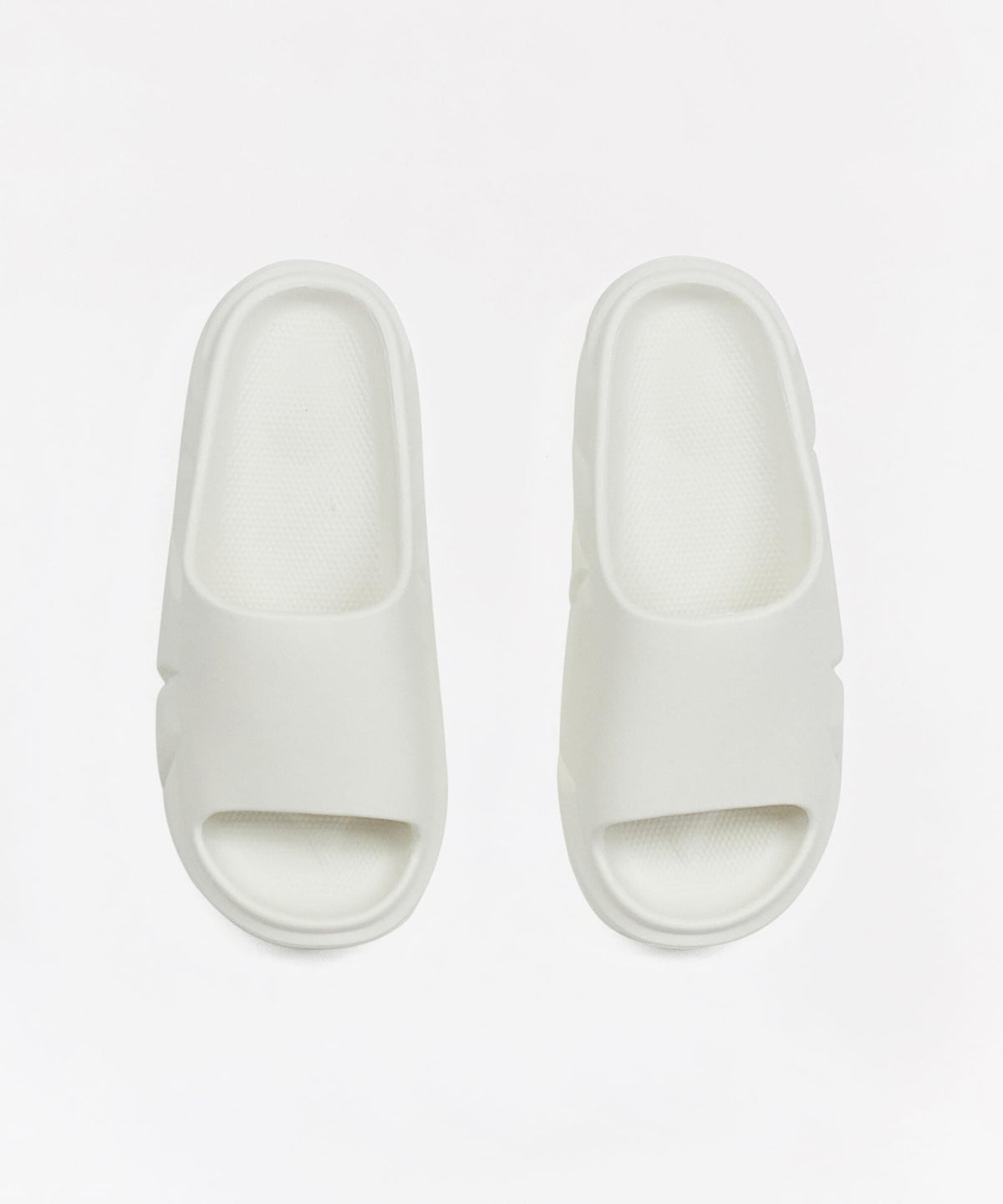 Reason Clothing Essential | Sculpted Solid Slides - White