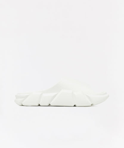 Reason Clothing Essential | Sculpted Solid Slides - White