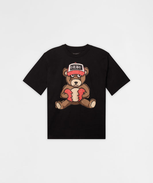 Reason Clothing Latest | Heartbreaker Embroidered Short Sleeve Tee - Black