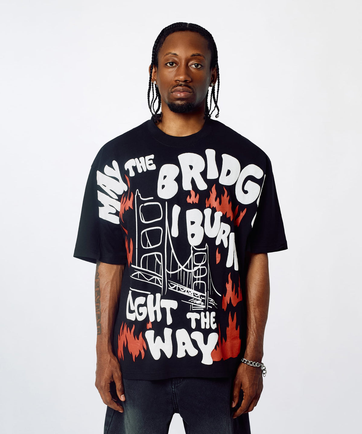 Reason Clothing Best Price | Light The Way Tee - Black