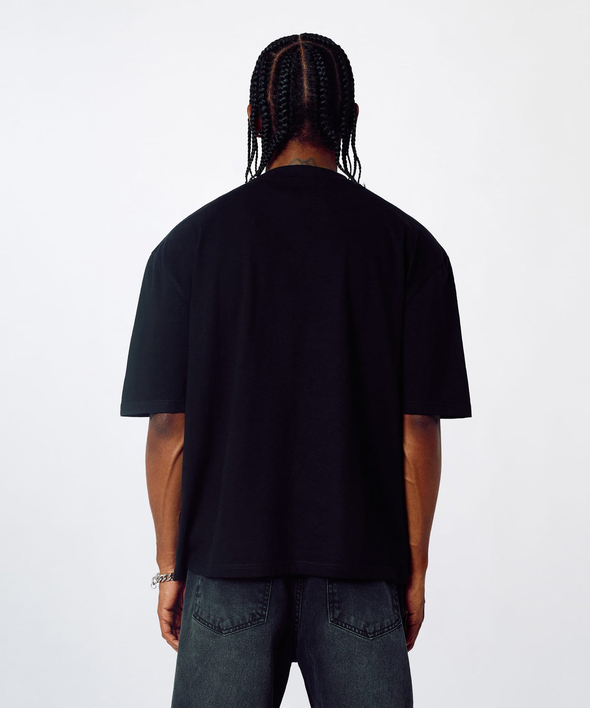 Reason Clothing Sale | Teddy Heavy Terry Short Sleeve Tee - Black